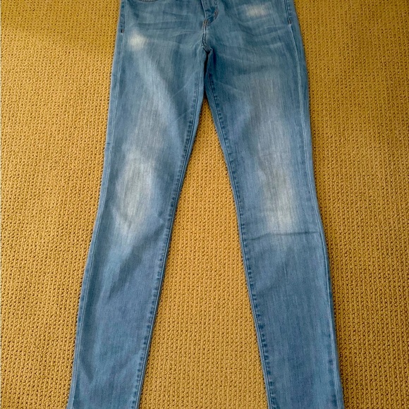 CURRENT / ELLIOT  JEANS  Size 26  HIGH WAIST / ANKLE SKINNY / SKINNY JEAN - Picture 3 of 7